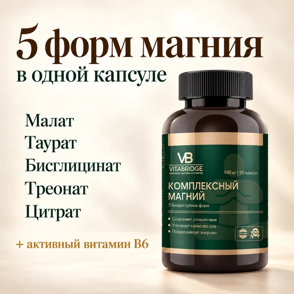 VITABRIDGE | КОМПЛЕКСНЫЙ МАГНИЙ